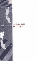 Tapa de La découverte du quotidien