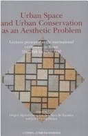 Tapa de Urban space and urban conservation as an aesthetic problem