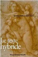 Tapa de Le texte hybride