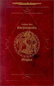 Tapa de Encyclopedia Magica (Advanced Dungeons and Dragons), Vol. 2
