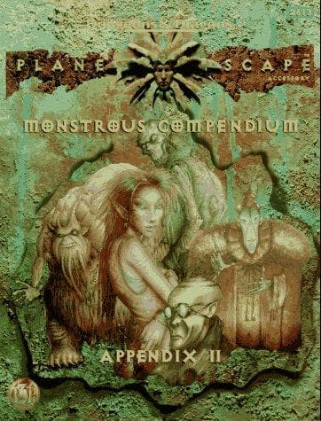 Tapa de Monstrous Compendium Appendix II