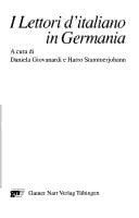 Tapa de I Lettori d'italiano in Germania: Convegno di Weimar, 27- 29 aprile 1995 : atti della sezione storica