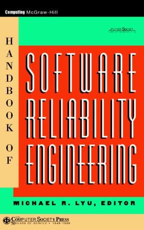 Tapa de Handbook of software reliability engineering