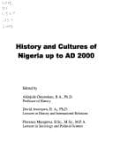 Tapa de History and cultures of Nigeria up to AD 2000
