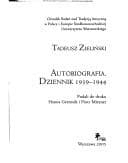 Tapa de Autobiografia