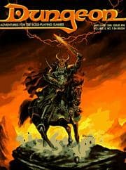 Tapa de Dungeon Magazine Issue #59 (May/June 1996)