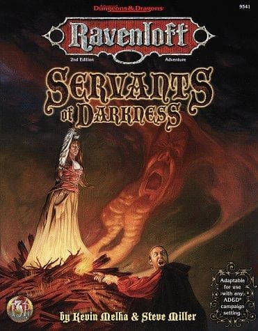 Tapa de Servants of Darkness