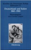 Tapa de Deutschland und Italien 1860 - 1960: politische und kulturelle Aspekte im Vergleich
