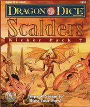 Tapa de DRAGON DICE SCALDERS#7 (Dragon Dice Kicker Pack , No 7)