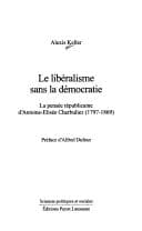 Tapa de Le libéralisme sans la démocratie