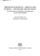 Tapa de Imperium Romanum, irregulare corpus, Teutscher Reichs-Staat