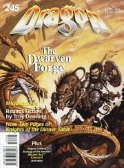 Tapa de Dragon Magazine, No 245: The Dwarven Forge