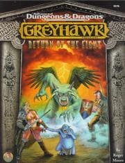 Tapa de Return of the Eight (AD&D Fantasy Rolepaying, Greyhawk Setting)