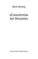 Tapa de Symposion, Bd. 127: Conscientia bei Descartes