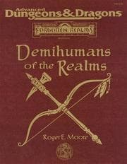 Tapa de DEMIHUMANS OF THE REALMS (Advanced Dungeons & Dragons