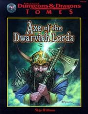 Tapa de Axe of the Dwarvish Lords (AD&D Tomes Series)