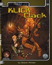 Tapa de Klick Clack (Alternity Sci-Fi Roleplaying, Star Drive Setting Adventure)