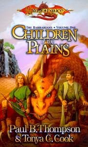 Tapa de Children of the Plains (Dragonlance Barbarians, Vol. 1)