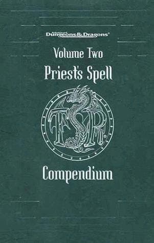 Tapa de Priest's Spell Compendium, Volume 2