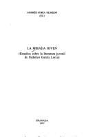Tapa de La mirada joven [estudios sobre la literatura juvenil de Federico García Lorca]