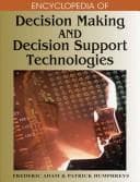 Tapa de Encyclopedia of decision making and decision support technologies