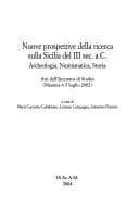 Tapa de Nuove prospettive della ricerca sulla Sicilia del III sec. a.C.