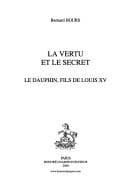 Tapa de La vertu et le secret