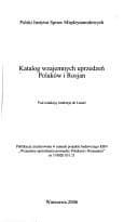 Tapa de Katalog wzajemnych uprzedzeń Polaków i Rosjan