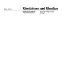 Tapa de Klassizismen und Klassiker
