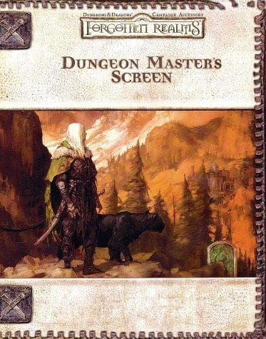 Tapa de Dungeon Master's screen