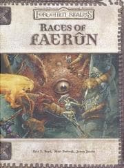 Tapa de Races of Faerûn