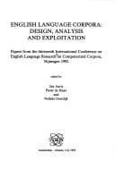 Tapa de English language corpora