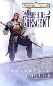 Tapa de The sapphire crescent