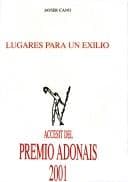 Tapa de Lugares para un exilio