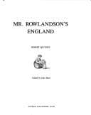Tapa de Mr. Rowlandson's England
