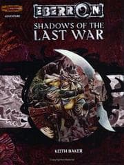 Tapa de Shadows of the Last War