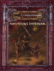 Tapa de Miniatures Handbook