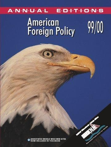 Tapa de American Foreign Policy 99/00
