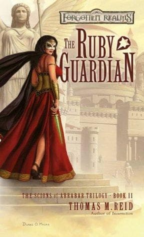 Tapa de The ruby guardian