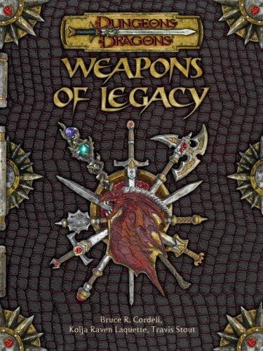Tapa de Weapons of Legacy