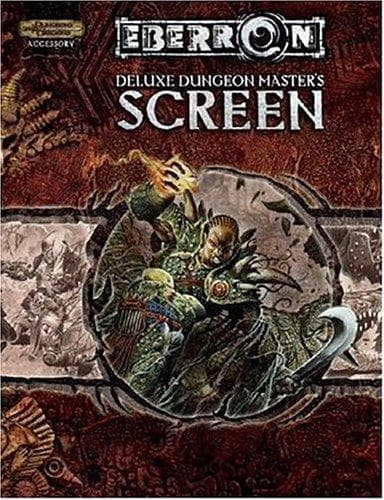 Tapa de Deluxe Eberron Dungeon Master's Screen