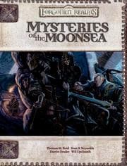 Tapa de Mysteries of the Moonsea
