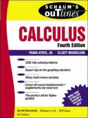 Tapa de Schaum's outline of calculus