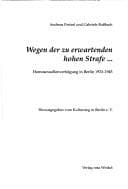 Tapa de Wegen der zu erwartenden hohen Strafe--