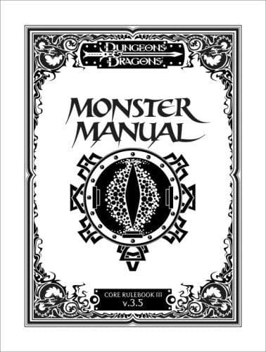 Tapa de Monster Manual