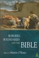 Tapa de Borders, Boundaries and the Bible (JSOT Supplement)