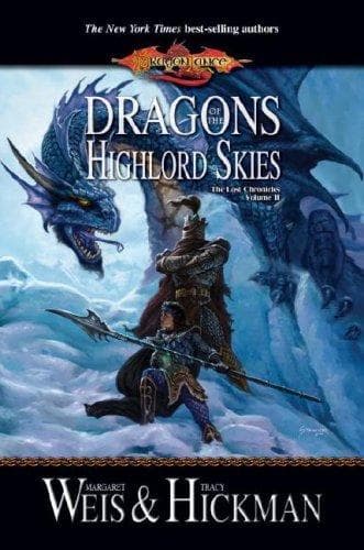 Tapa de Dragons of the Highlord Skies