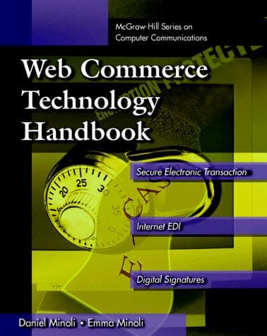 Tapa de Web commerce technology handbook