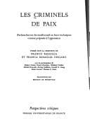 Tapa de Les Criminels de paix