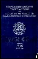 Tapa de Compound semiconductor power transistors II and